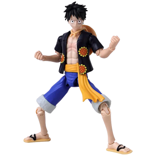 One Piece Anime Heroes 6" Monkey D. Luffy Dressrosa Action Figure