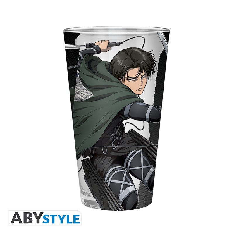Attack on Titan - Large Glass Levi s4