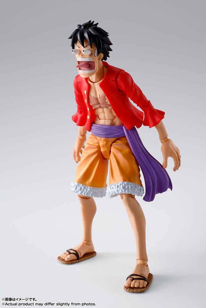 One Piece S.H. Figuarts Action Figure Monkey D Luffy (The Raid on Onigashima)