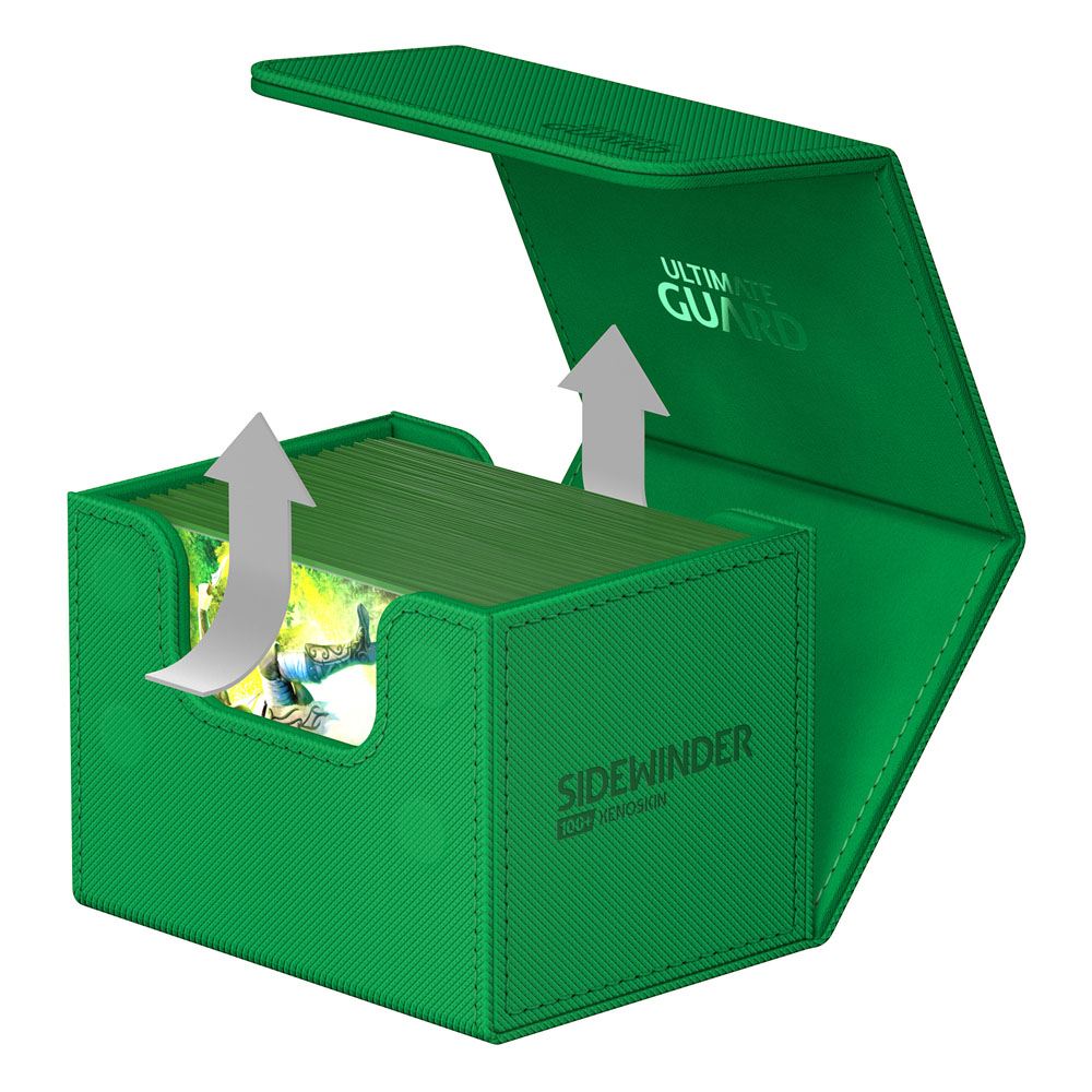 Ultimate Guard Deck Box Sidewinder 100+ Xenoskin - Green