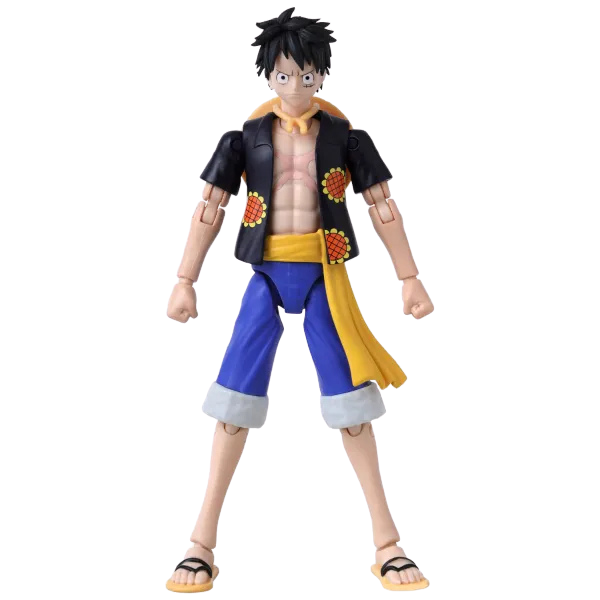 One Piece Anime Heroes 6" Monkey D. Luffy Dressrosa Action Figure