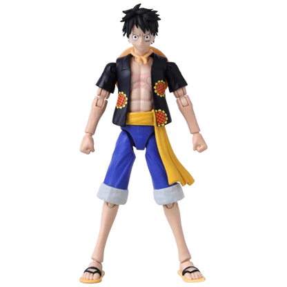 One Piece Anime Heroes 6" Monkey D. Luffy Dressrosa Action Figure