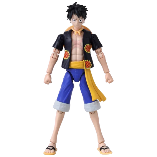 One Piece Anime Heroes 6" Monkey D. Luffy Dressrosa Action Figure