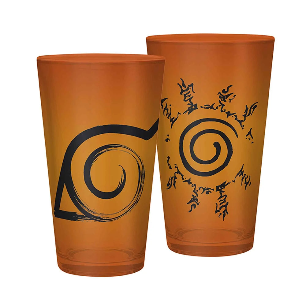 ABYstyle Naruto Konoha & Seal 400ml Glass