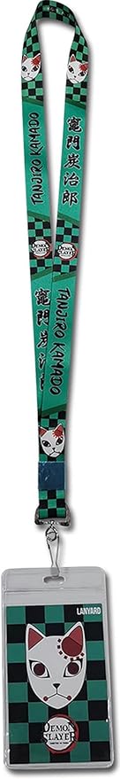 Demon Slayer - Tanjiro Kamado Mask #1 - Anime Lanyard