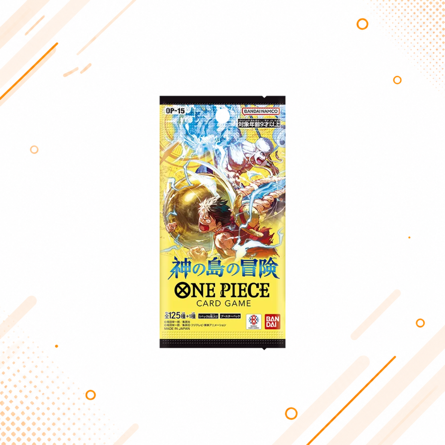 One Piece TCG: Adventure on Kami's Island OP15 - Booster Pack - Japanese