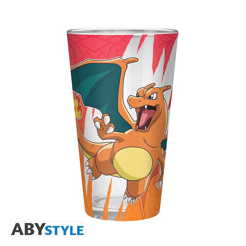 Pokemon - Charizard Large Glass