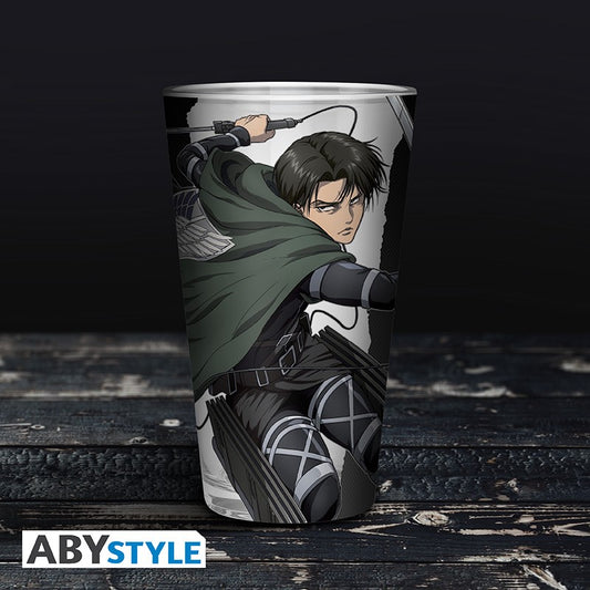 Attack on Titan - Large Glass Levi s4