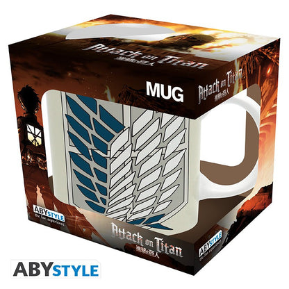 ATTACK ON TITAN - Mug - 320 ml -  Scout Badge