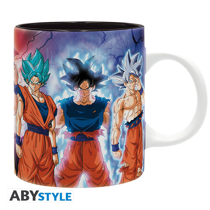 DRAGON BALL SUPER - Mug - 320 ml - Goku Transformations