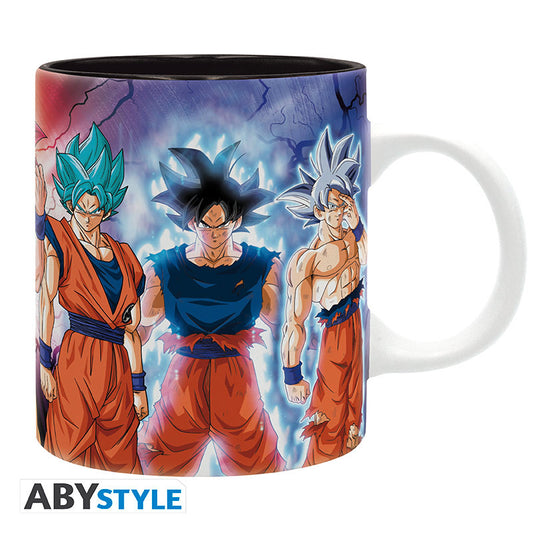 DRAGON BALL SUPER - Mug - 320 ml - Goku Transformations