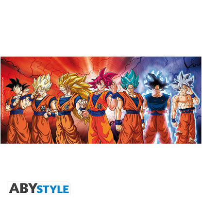 DRAGON BALL SUPER - Mug - 320 ml - Goku Transformations