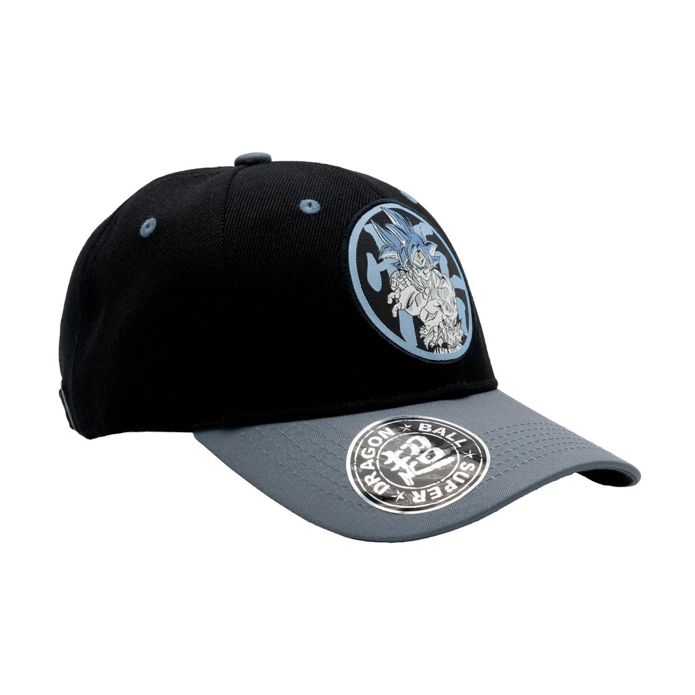 ABYstyle Dragon Ball Goku Ultra Instinct Snapback Cap - Black & Grey