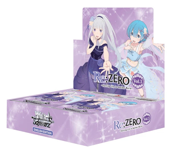 Weiss Schwarz Re:ZERO Starting Life in Another World Vol 3 Booster Box