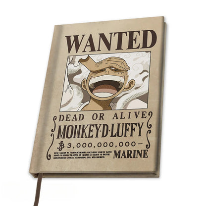 ABYstyle One Piece Wanted Luffy Wano A5 Notebook