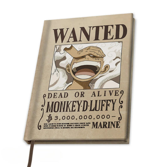 ABYstyle One Piece Wanted Luffy Wano A5 Notebook