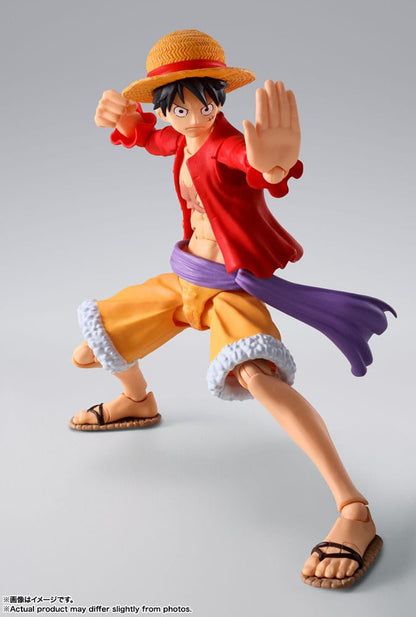One Piece S.H. Figuarts Action Figure Monkey D Luffy (The Raid on Onigashima)