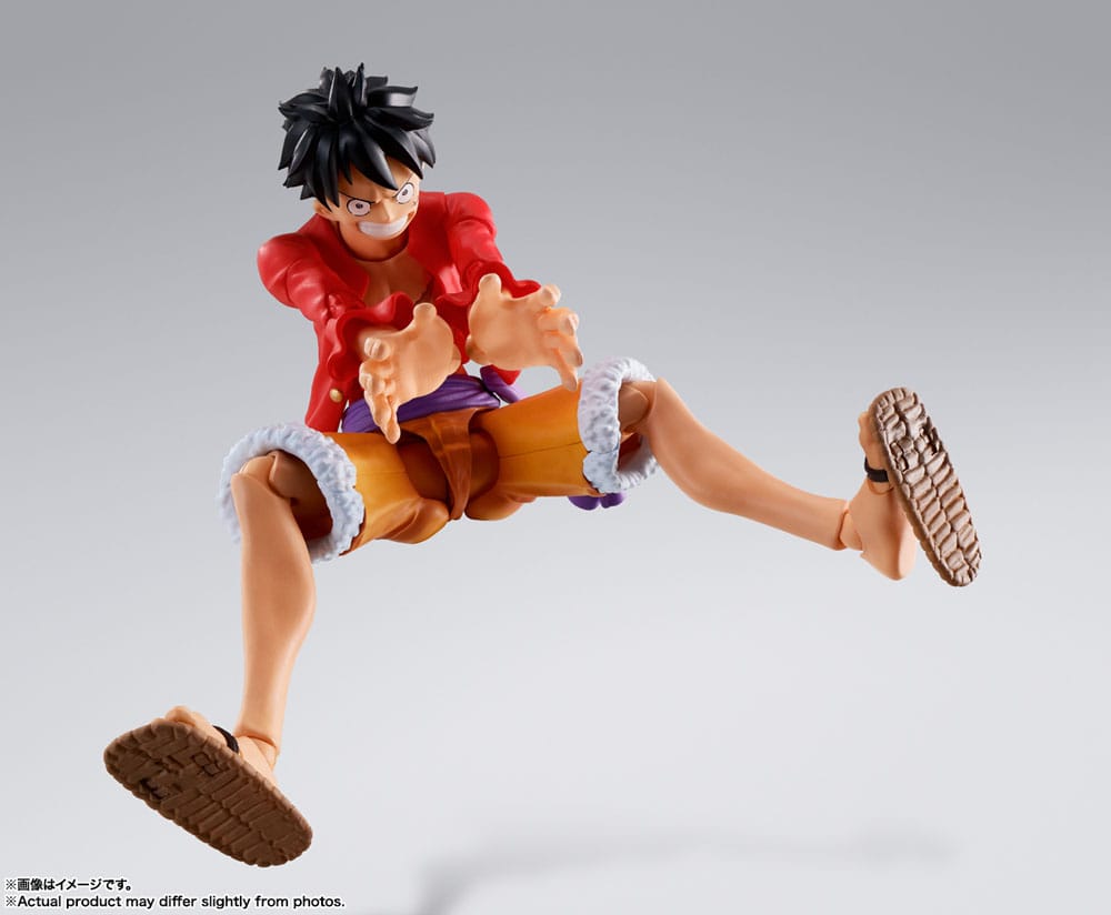 One Piece S.H. Figuarts Action Figure Monkey D Luffy (The Raid on Onigashima)