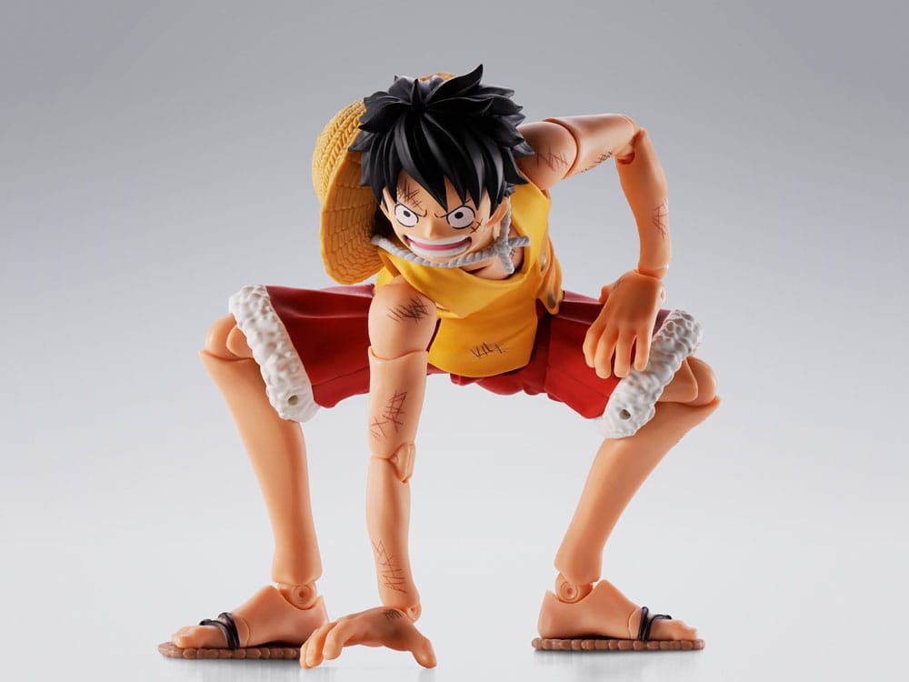 One Piece SH Figuarts Action Figure Monkey D. Luffy Marineford 15 cm