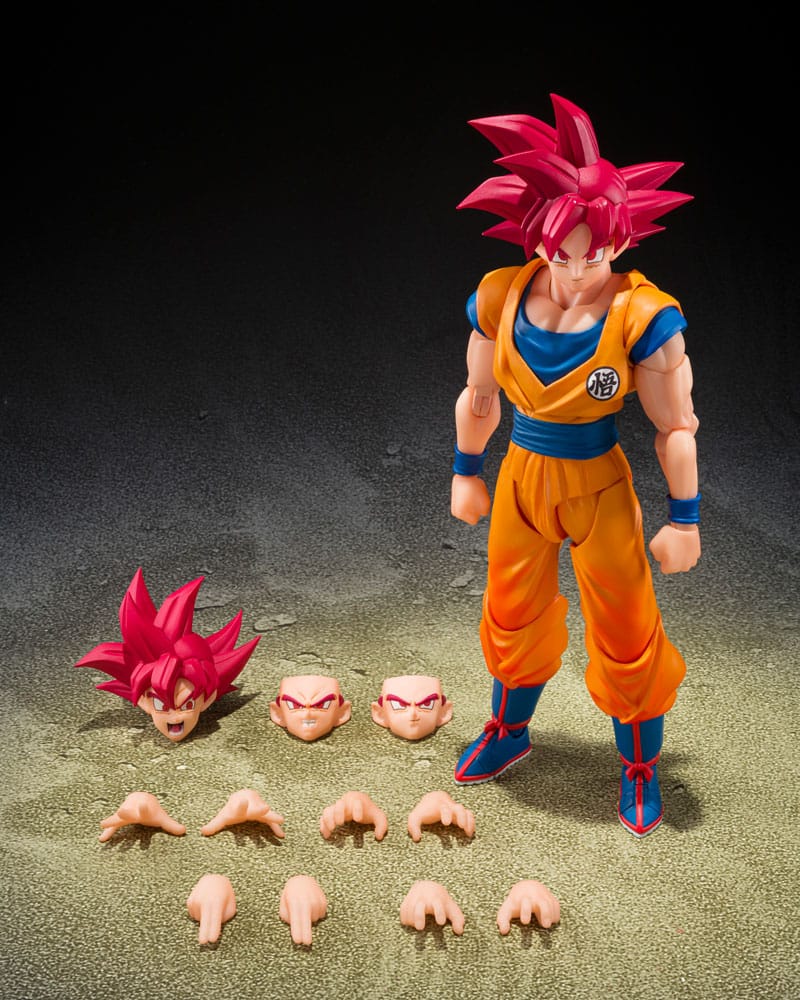 Dragon Ball S.H.Figuarts Action Figure Super Saiyan God Son Goku (God Aura)