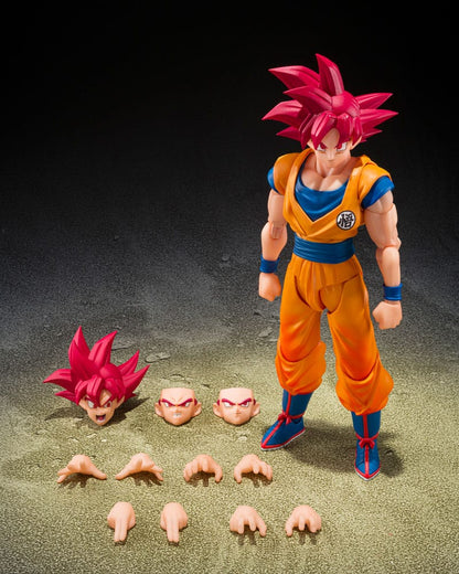 Dragon Ball S.H.Figuarts Action Figure Super Saiyan God Son Goku (God Aura)