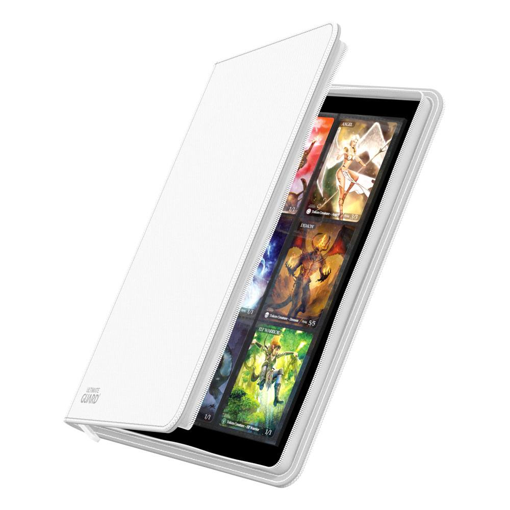 Ultimate Guard Zipfolio Binder 360 18-Pocket Xenoskin - White