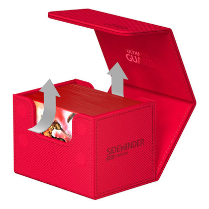 Ultimate Guard Deck Box  Sidewinder 100+ Xenoskin - Red